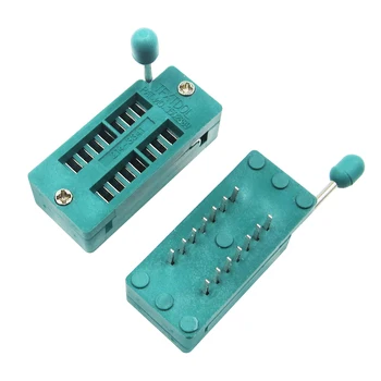 10tk 14 Pin-Universaalne ZIF PANE Tester IC Test Socket Kitsas