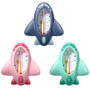 1TK Uus Beebi Vanni Termomeeter Vastsündinud Ujuvad Ohutuse Vee Termomeeter Mänguasi Cute Cartoon Vähe Raketi Mudel Imiku Vanni Mänguasi