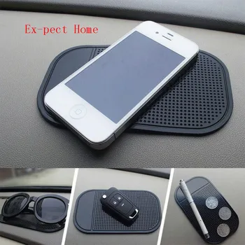 2000pcs Auto Anti-Slip Armatuurlaua Kleepuv Pad PU Magic Non-slip Matt GPS mobiiltelefoni Hoidja Must Kasulik Kodus Tool
