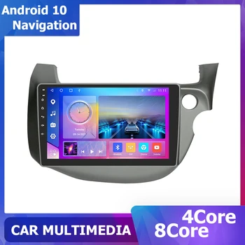 9 tolline Multimeedia video Mängija Android 10 Honda Fit RHD 2008-2013 carplay 1280*720 DSP 8core Auto Raadio DSP Sat Navi 6+128
