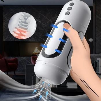 Automaatne Mees Masturbator Vibratsiooni Imemiseks, Suhu Masin Silikooni Tuppe Reaalne Psussy Masturbatsioon Cup Täiskasvanud Sugu Mänguasi Meestele