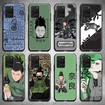 Bandai Naruto Shikamaru Nara Telefon Case For Samsung Galaxy S21 S22 Plus Ultra S20 FE S9 plus S10 5G lite 2020