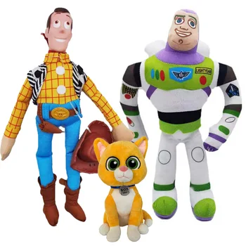 Disney Pixar Buzz Lightyear Sox Kassi Loomade Täidisega Mänguasjad, Plüüš-Buzz Lightyear Woody Tracy Nukk Armas Mehaaniline Kutsikas Palus Mänguasjad
