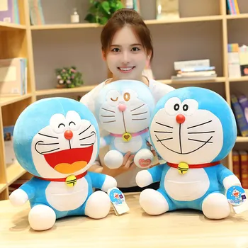 Doraemon cartoon armas kõlksuma kass, nuku -, plüüš-mänguasi rag doll voodi, padi kodu kaunistamiseks sünnipäeva kingitus