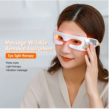 Elektrilised LED Hot Silma Massager Anti Wrinkle Eye Massaaž Anti Aging Eye Care Ilu Vahend, Laetav Massaaž Seade