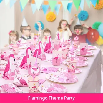 Flamingo Partei Teenetemärgi DIY Suve Poole Lauanõud Teenetemärgi Flamingo Decor Kodus Flamingo Festival Pool Tarvikud