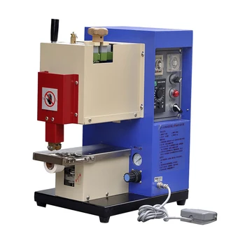 Hot Melt Glue Serv Liimimine Masin Kokkuklapitavad Liimimine Masin JZ-698A Semi-automatic Nahast Liimimine Masin