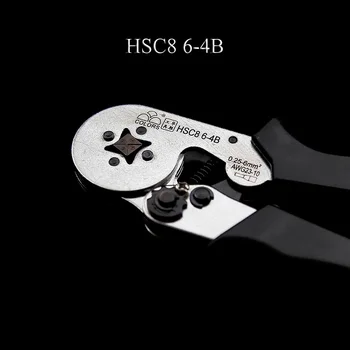 HSC8 6-4B 23-10AWG Press Tangid Toru Bootlace Klemmid Valtsimisega Käsi-Tööriistad Juhtmeline Pistik