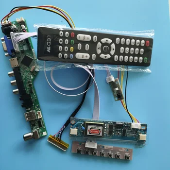 Komplekt G104X1-L01/L02 Audio AV TV LCD LVDS Ekraan 1024x768 Töötleja Juhatuse 2-lambid Ekraani Paneeli Juht LED-VGA-USB-HDMI-10.4