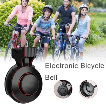 Lectric Bike Sarv, USB Laetav Jalgratta Bell Veekindel Anti-Varguse 130db Elektroonilise Bell Jalgratta Tarvikud