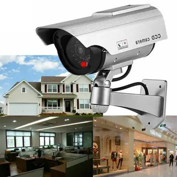 Veekindel Imiteerimist Kaamera Võltsitud Dummy Kaamera Bullet Julgeoleku-Vilkuv Punane Järelevalve Siseruumides Väljas CCTV Kaamera Z6D1