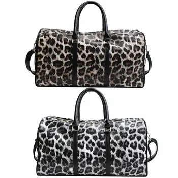 2022 Kuum Nahast Suure Mahutavusega Naine Travel Bags , Fashion Leopard Vedada käsipakke, Kotid Väljas Sport