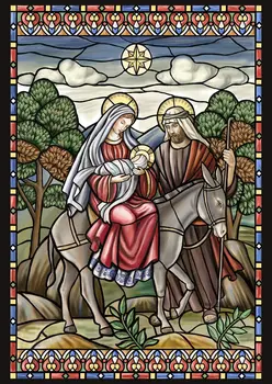Jeesus Maarja Joseph Jõulud Star Seina Art Kodu Sisekujundusega