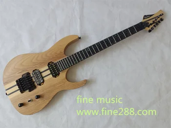 kuus nöör kaela läbi kaunite electric guitar jaapani sild loomulik värv ebony fingerboard 801