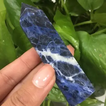 Looduslik Bluestone Crystal Punkti Looduslik Pärl Maavarade Näidiseid