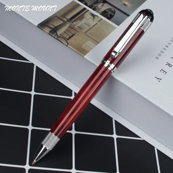 pliiatsi logo graveerimine MONTE MOUNT punane luksus kingitused kuuli-punkti pliiats metallist Kirjalikult Asjade Pastapliiatsid