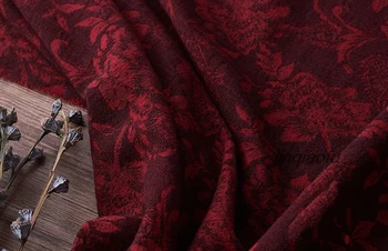 Puuvillane ja linane kangas uus stiil kreektürn jacquard retro, kõrge-klassi cheongsam riided kangast Kõrge kvaliteediga linane riie