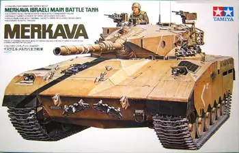 Tamiya 35127 1/35 Mõõtkavas Sõjalise Mudel Kit Merkava MBT Iisraeli Main Battle Tank