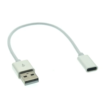 USB 2.0 Type-C Converter Laadija Kaabel Kaasaskantav USB Isane USB-3.1 Tüüp-C Naissoost Kaabel Huawei FreeLace Kõrvaklapid 0,2 M