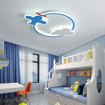 Uued laelambid magamistuba kerge uuring tuled LED tuled koju laste tuled kaasaegne LED ülemmäära lennuk pilv-kujuline valgustus