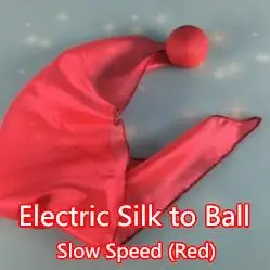 Uued tooted Electric Silk Palli - Aeglane Kiirus (Punane) - Trikk,Lava Magic,Magic Ball,Lõbus,Illusioon,Mentalism,Komöödia,Magia Mänguasjad