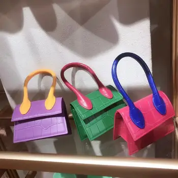 Uus Kevad Värvikas Naiste PVC Jelly Kott Mood Daamid Mini Käekott Lihtne Tüdruk Kett Õlal Kott GDB051