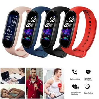 YBL185 Smart Band Bluetooth Fitness Käevõru mehed naised Tracker Sport Bänd Pedometer südame löögisageduse monitor