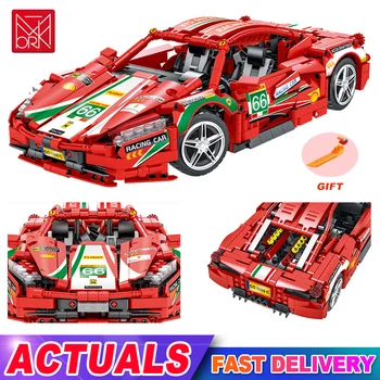 Ühilduvad Lego High-Tech Mork Ferrari ehitusplokid Sport võidusõiduauto, KES Super Mudeli Komplekt Tellised Mänguasjad Lapsele Poisid Kingitused